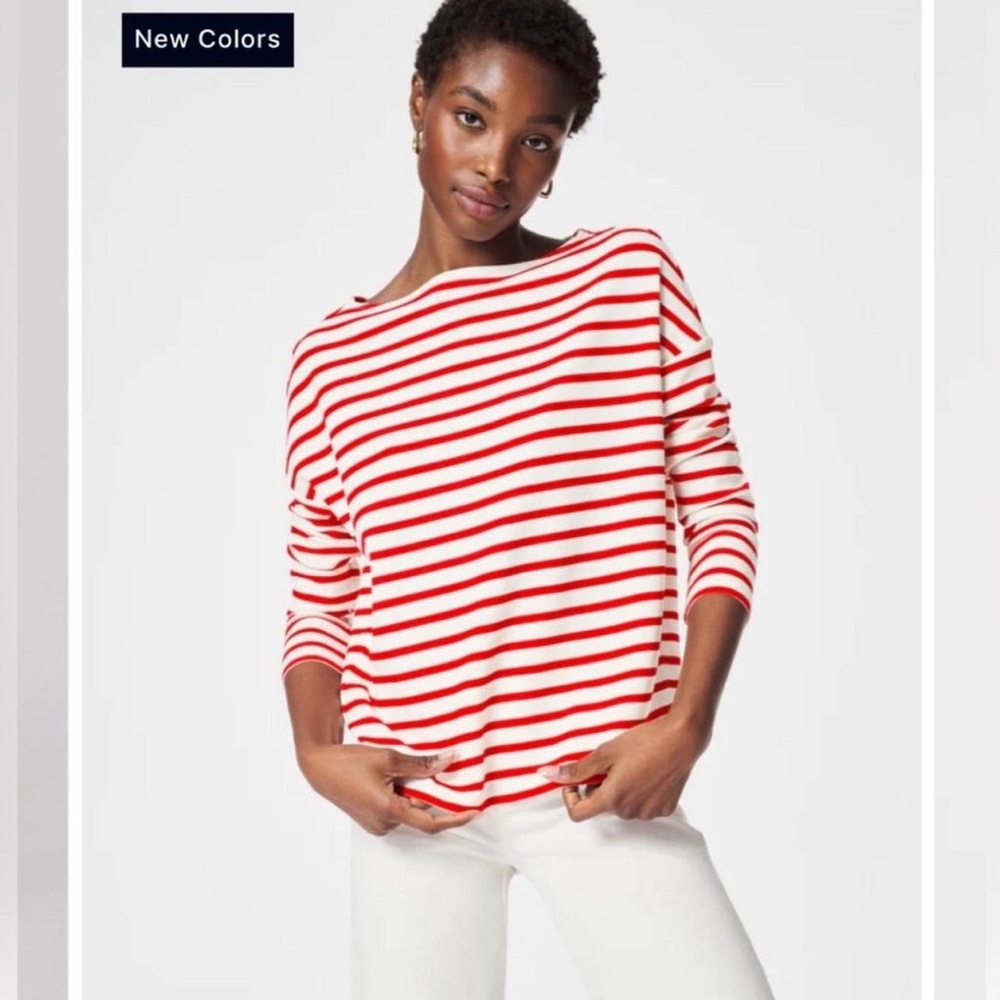 Spanx air essentials boatneck top